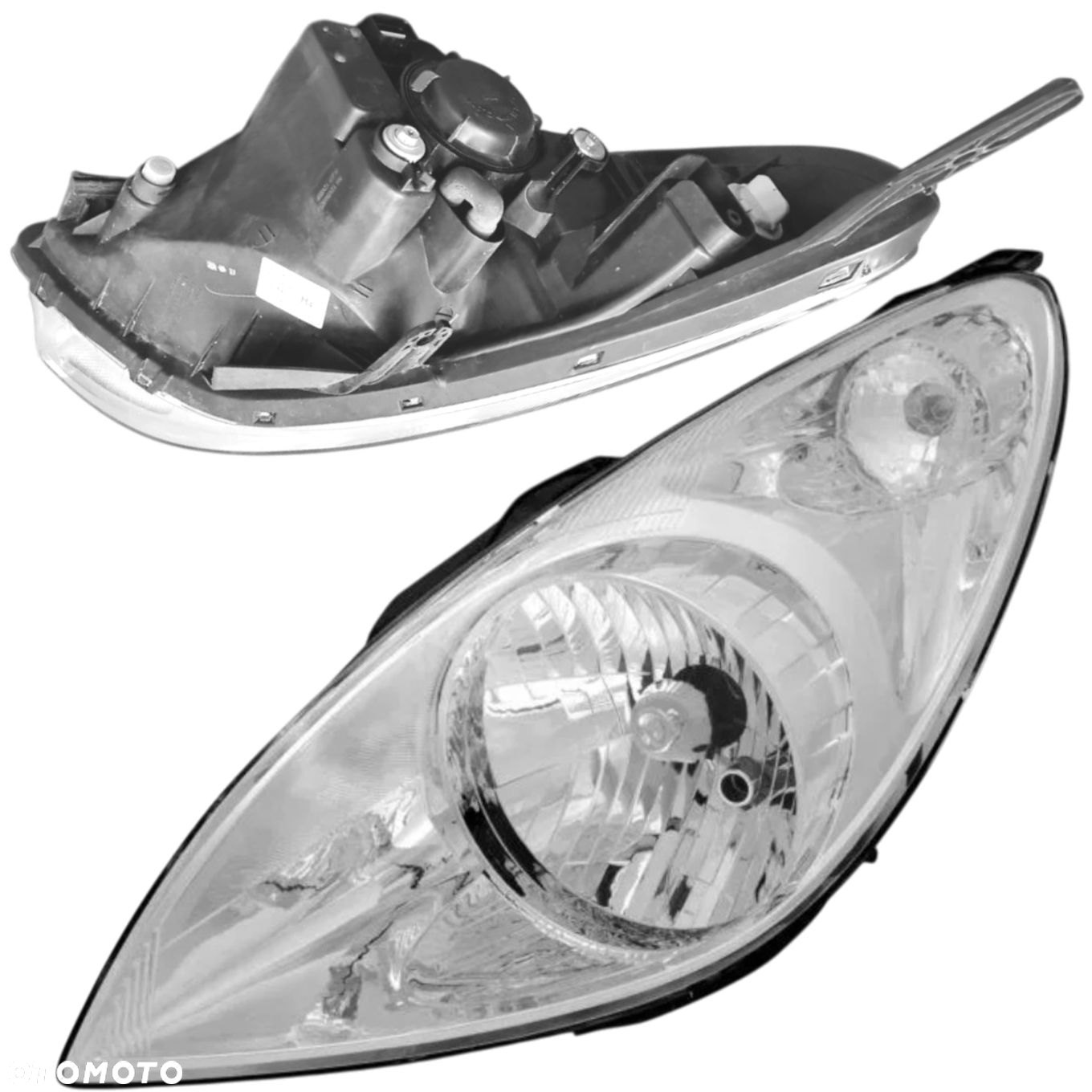HYUNDAI I20 2008-2012 REFLEKTOR LAMPA PRZEDNIA LEWA NOWA 92101-1J010 - 4