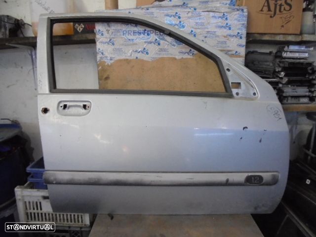 Porta Por2951 RENAULT CLIO 1 1996 1.2I 60CV 5P CINZA FD - 1