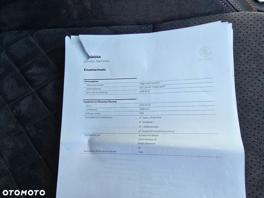 Skoda Octavia 2.0 TSI DSG RS 245 - 40