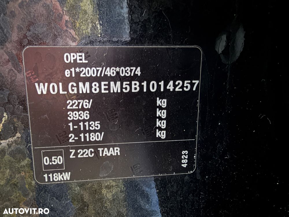 OPEL Insignia 2011 — imagine 15