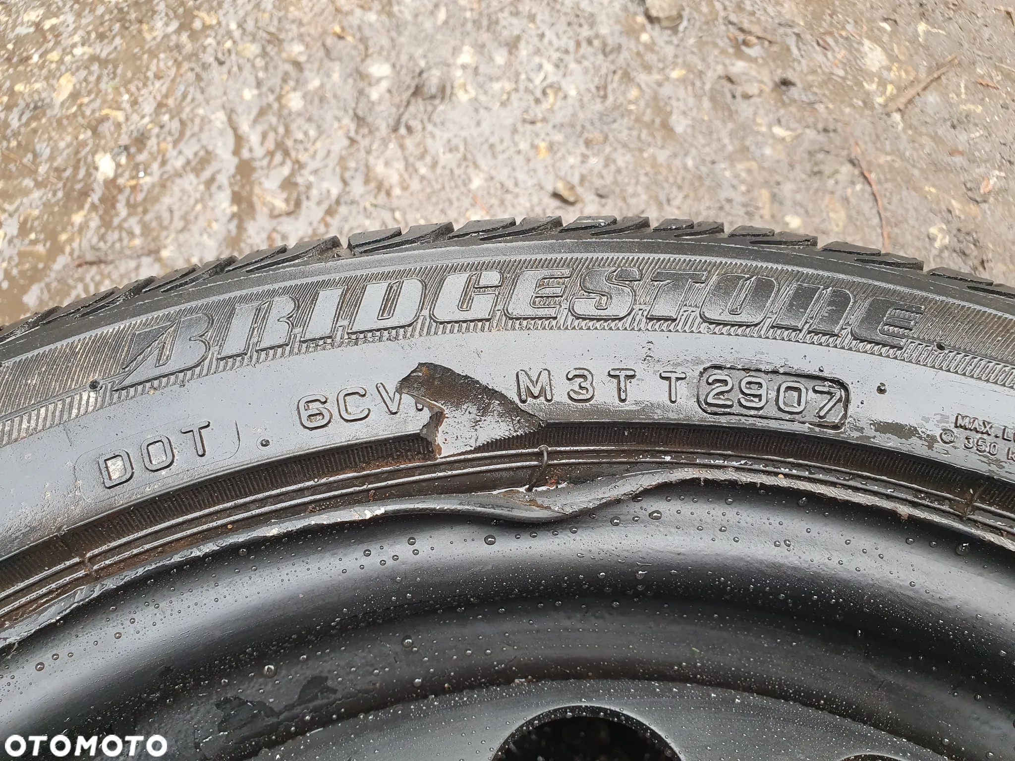 VW AUDI R16 KOŁO ZAPASOWE 5x100 205/45/R16 ORYGINALNA FELGA 16 6.5J ET42 1J0601027AD/AC - 3