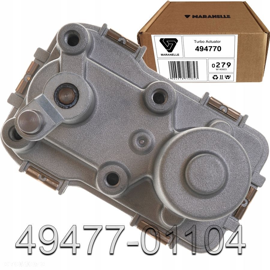 Sterownik nastawnik turbiny 49477-01104 FORD: Galaxy, Mondeo IV, S-Max - 2.2 TDCi - 3