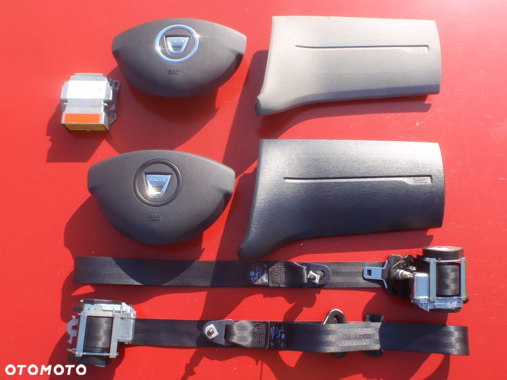 DACIA JOGGER LOGAN SANDERO STEPWAY 3 III DESKA KONSOLA KOKPIT PULPIT PÓŁKA PARAPET AIRBAG PODUSZKI PASY PAS od RĘKI na MAGAZYNIE Okazja !!! Sprawdź Raz2 !!! MIX - 4
