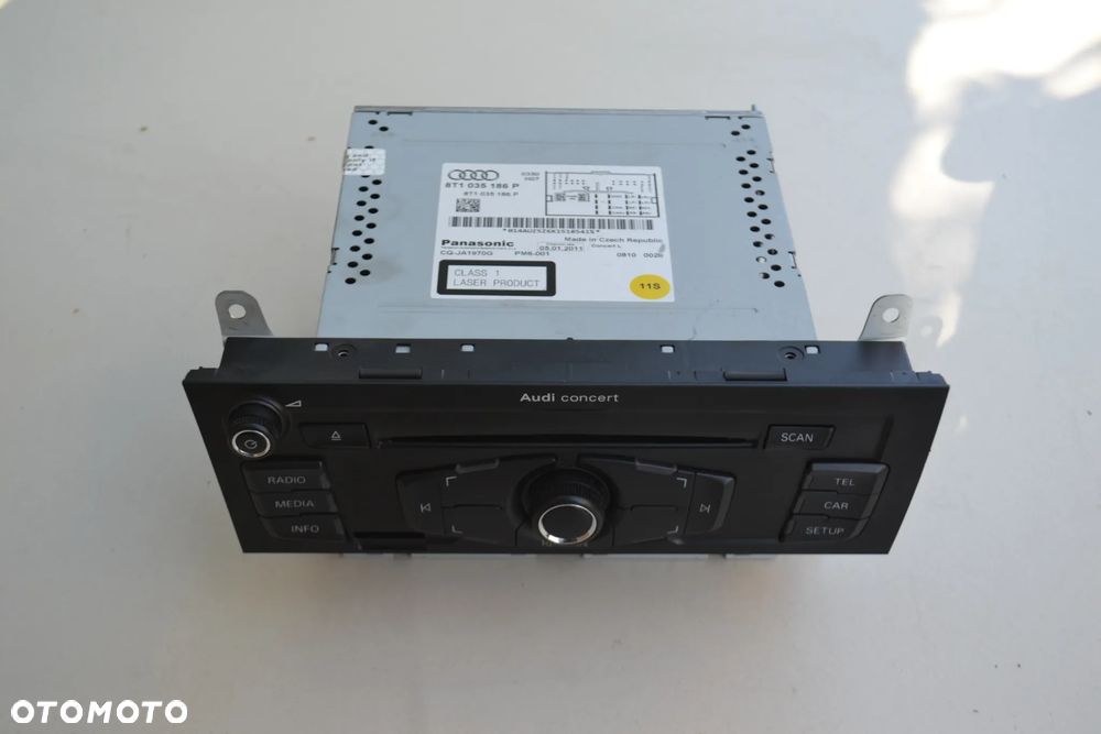 AUDI A4 B8 A5 Q5 RADIO CONCERT 8T1035186P POMORSKIE - 6