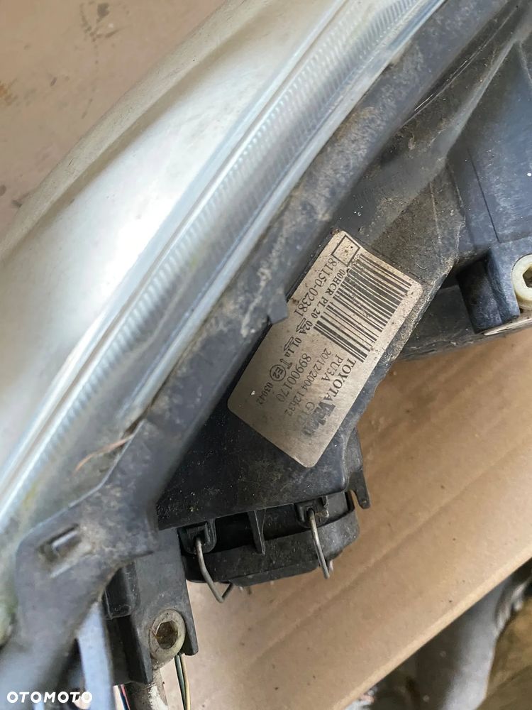 LAMPA LEWA PRZÓD PRZEDNIA TOYOTA COROLLA E12 LIFT FL EUROPA - 3