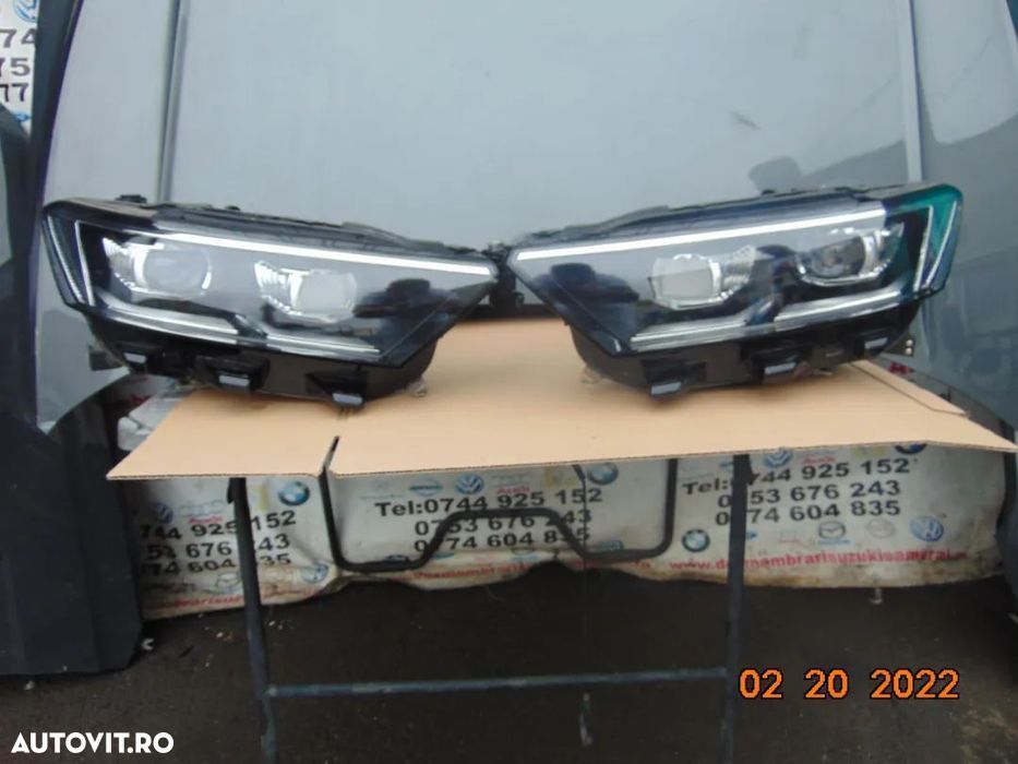 Far VW T-Roc Full Led Faruri stanga dreapta complete - 2