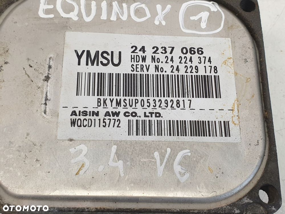 Chevrolet Equinox 3.4 MODUŁ SKRZYNI BIEGÓW 24237066 - 2