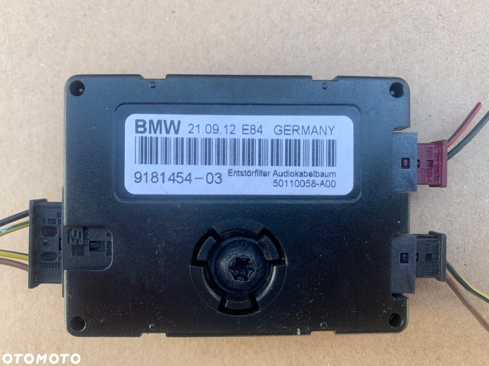 9181454 filtr przeciwzakłóceniowy moduł anteny Bmw x1 1 e81 e84 e87 3 e90 e91 - 2