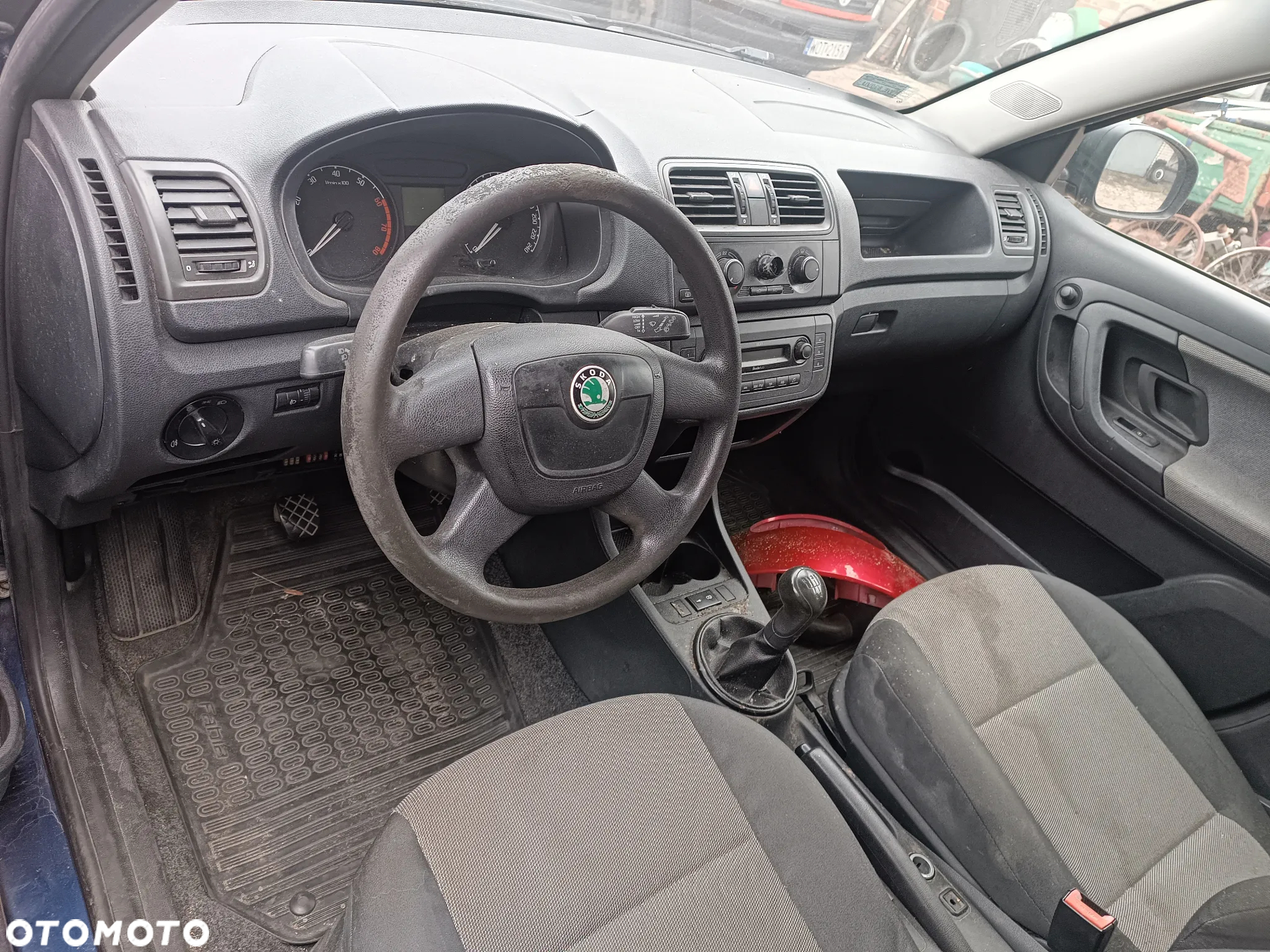 SKODA FABIA II części Drzwi Klapa Błotnik Maska Skrzynia Zawieszenie Szyby - 5