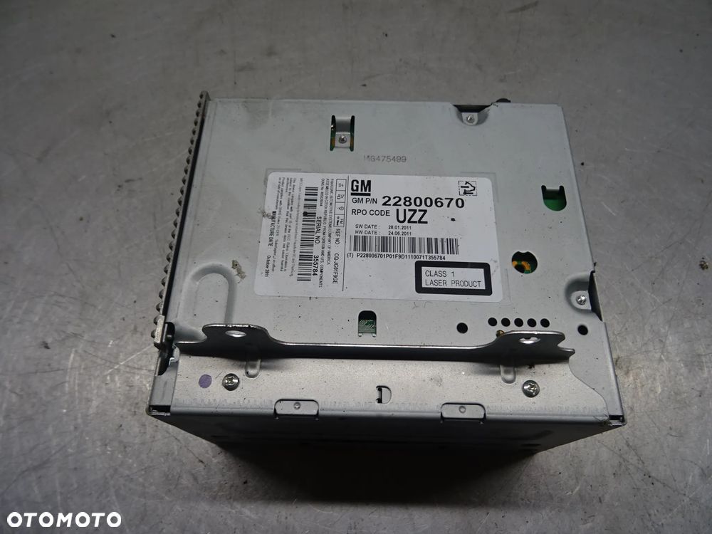OPEL ASTRA IV J 1.3CDTI KOMBI RADIO 22800670 - 1