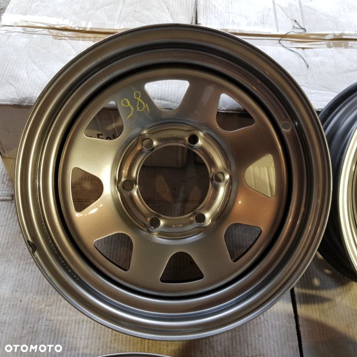 4x 7x15 ET12 6x139,7 Nowy komplet felg stalowych Suzuki Vitara - 5