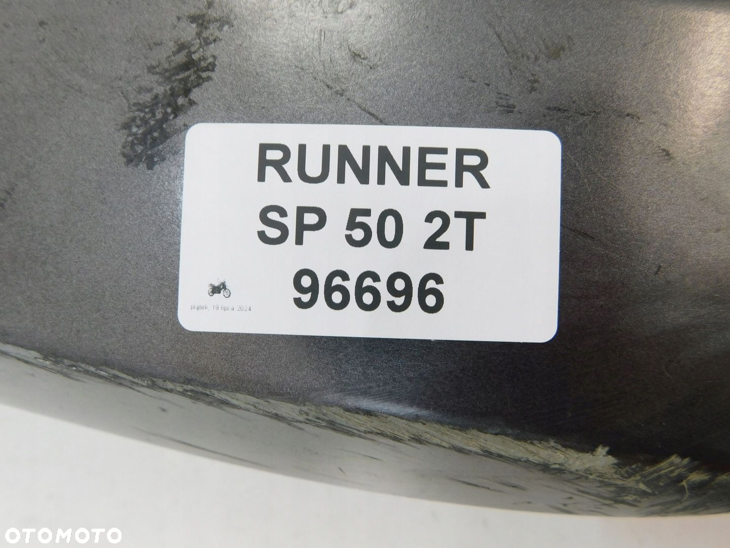 GILERA RUNNER SP 50 2T OGON ZADUPEK PRAWY - 6