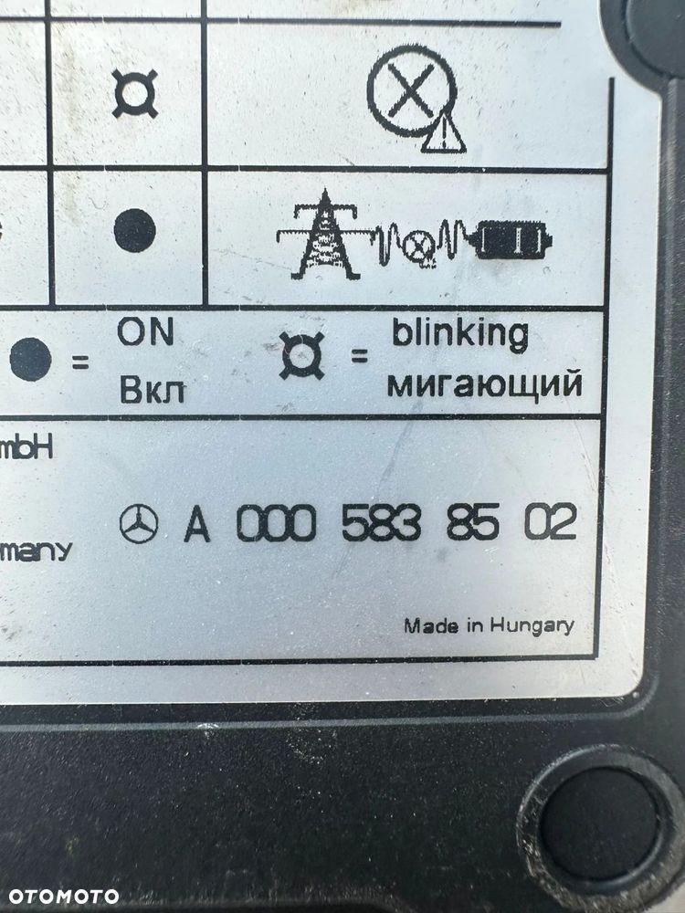ŁADOWARKA DO SAMOCHODÓW ELEKTRYCZNYCH MERCEDES A0005838502 - 3
