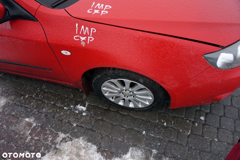 MASKA ZDERZAK BŁOTNIKI LAMPY IMPREZA III GH C7P XENON SPRYSKI SUBARU 2007-2011 CZERWONY PRZÓD KOMPLETNY - 17