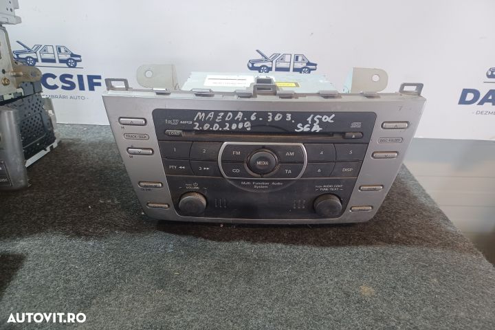 Radio cd GS1F669RXA Mazda 6 GG [facelift] [2005 - 2007] wagon 2.0 MZR - 1