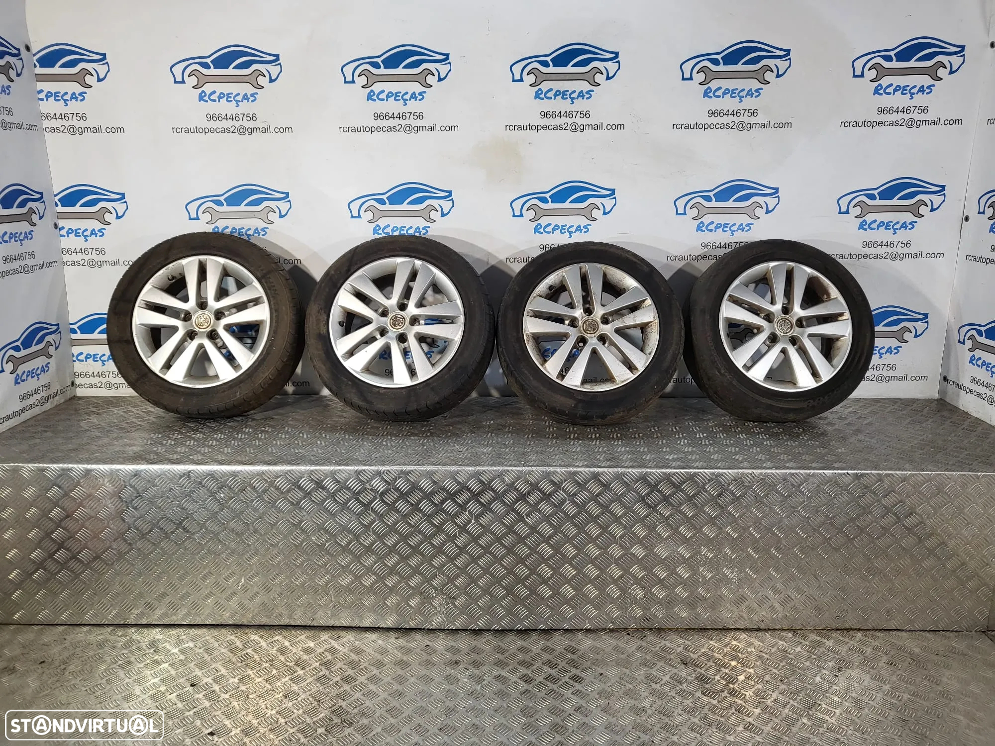 Conjunto Jantes 16 Opel 5x110 6.5J ET37 5x110 - 2