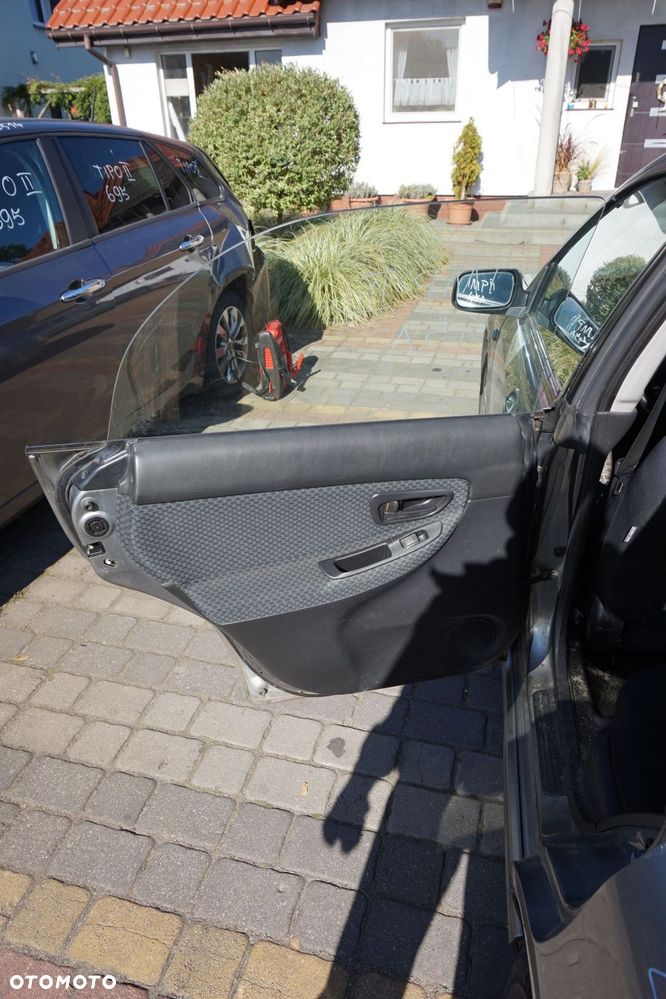 DRZWI TYLNE LEWE IMPREZA II GD LIFT KOMBI 45A  SZARY SUBARU 2006-2007 - 5
