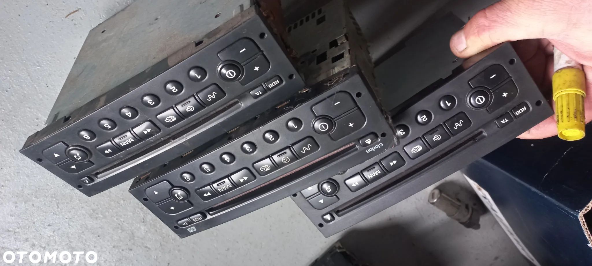 FABRYCZNE RADIO CD clarion PEUGEOT 307 96552632XT - 1