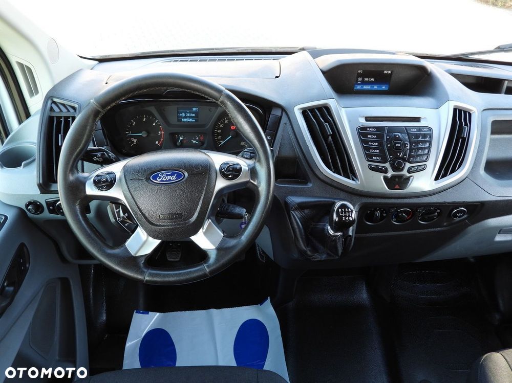 Ford TRANSIT WYWROTKA PODWÓJNA KABINA DOKA 6 MIEJSC TEMPOMAT LEDY BLIŹNIACZE KOŁA KLIMATYZACJA  170KM - 28