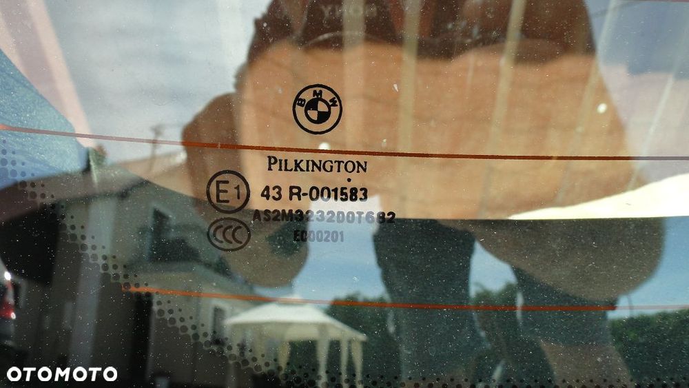 BMW 1 E87 KLAPA TYŁ TYLNA BAGAŻNIKA KOMPLETNA BLACK SAPPHIRE - 4