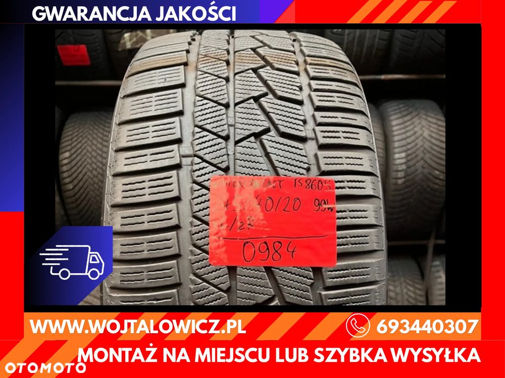 245 40 20 Continental Winter Contact TS860S 1szt. Zima