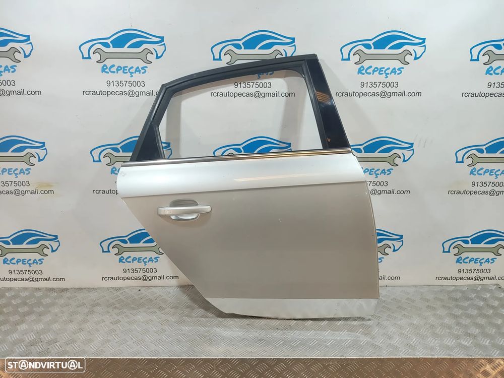 PORTA TRASEIRA TRÁS DIREITA AUDI A4 B8 8K2 SEDAN CARRO 8K5833052D FECHO PUXADOR - 1