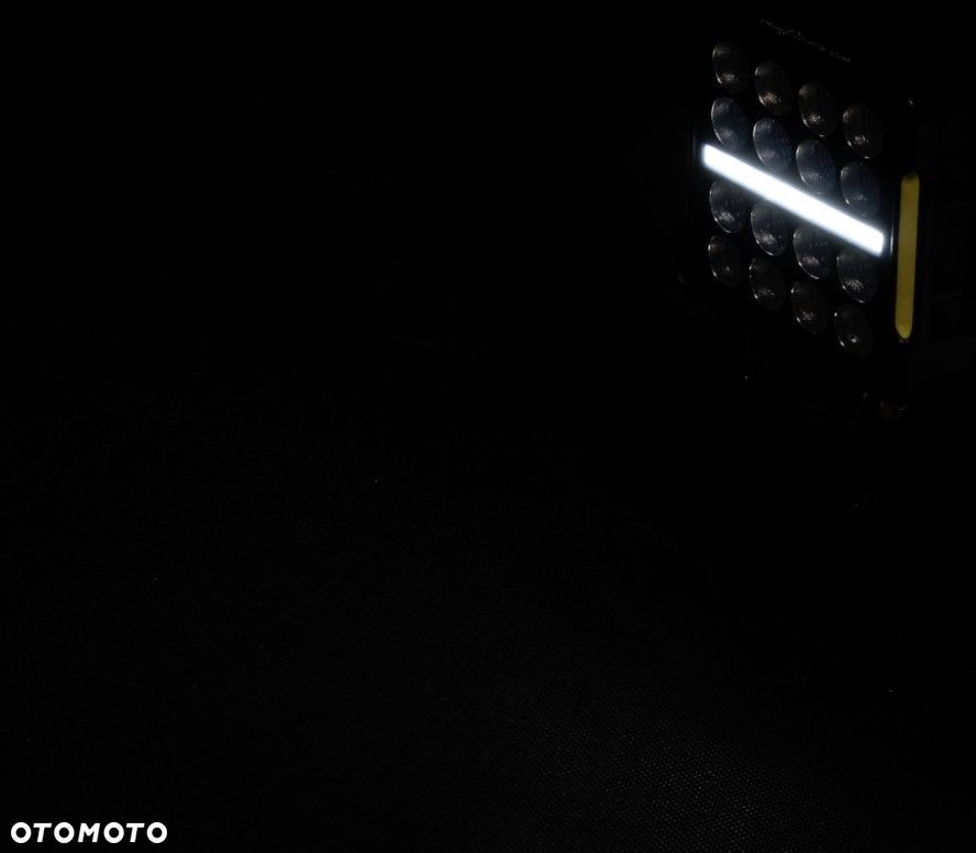 lampa robocza 16x led kwadrat bus traktor - 3