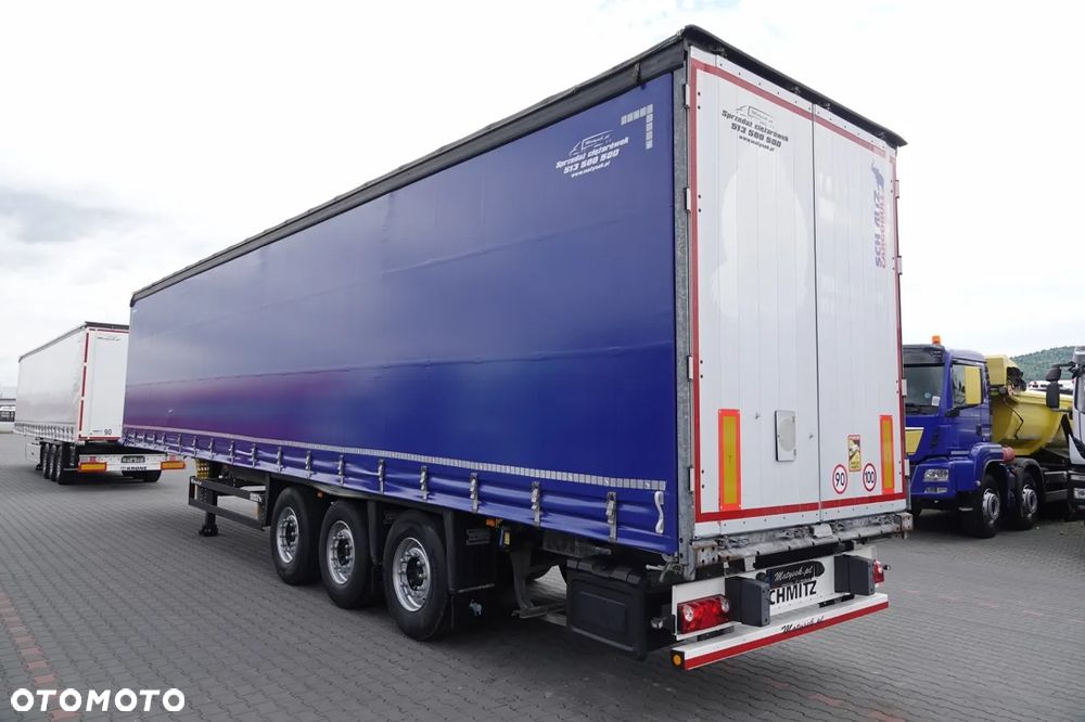 Schmitz Cargobull / FIRANKA / STANDARD / DWIE OSIE PODNOSZONE / - 6