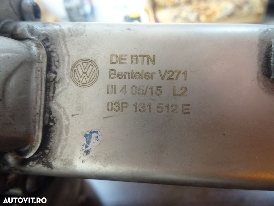 Vand Racitor Gaze cu EGR Volkswagen Polo, Skoda Fabia, Seat Ibiza 1.2 TDI din 2010 cod:03p131512e - 3