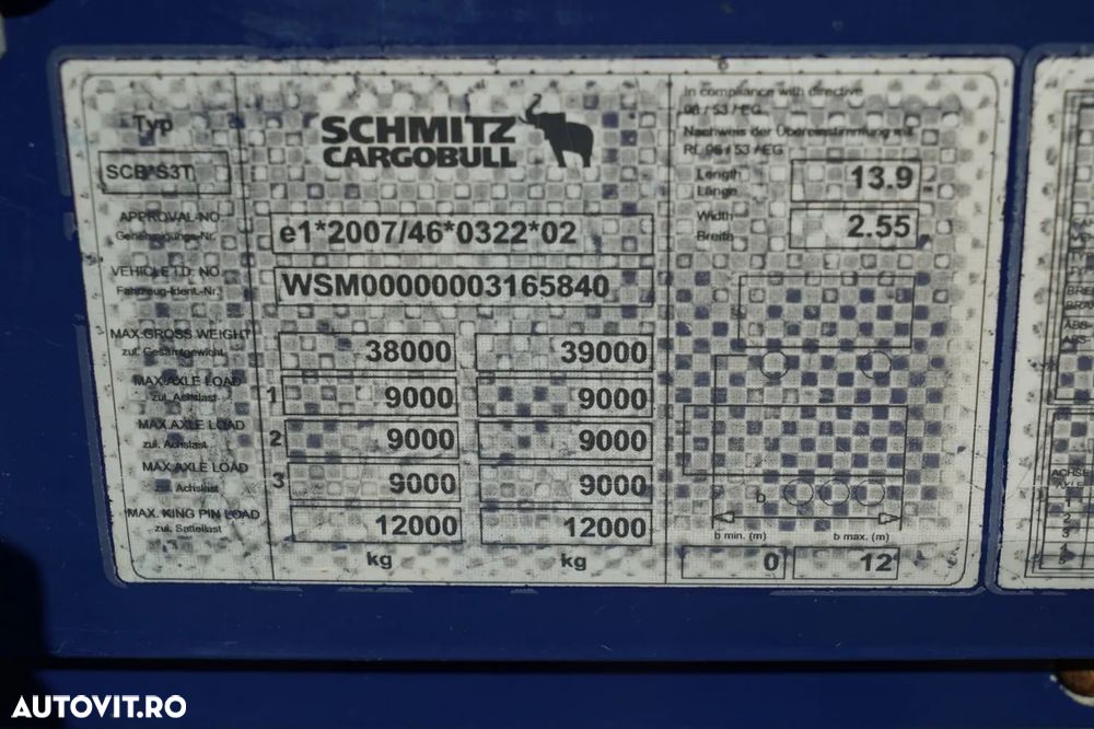 Schmitz Cargobull SCHMITZ VARIOS / LVD / AXE SCHMITZ / - 32