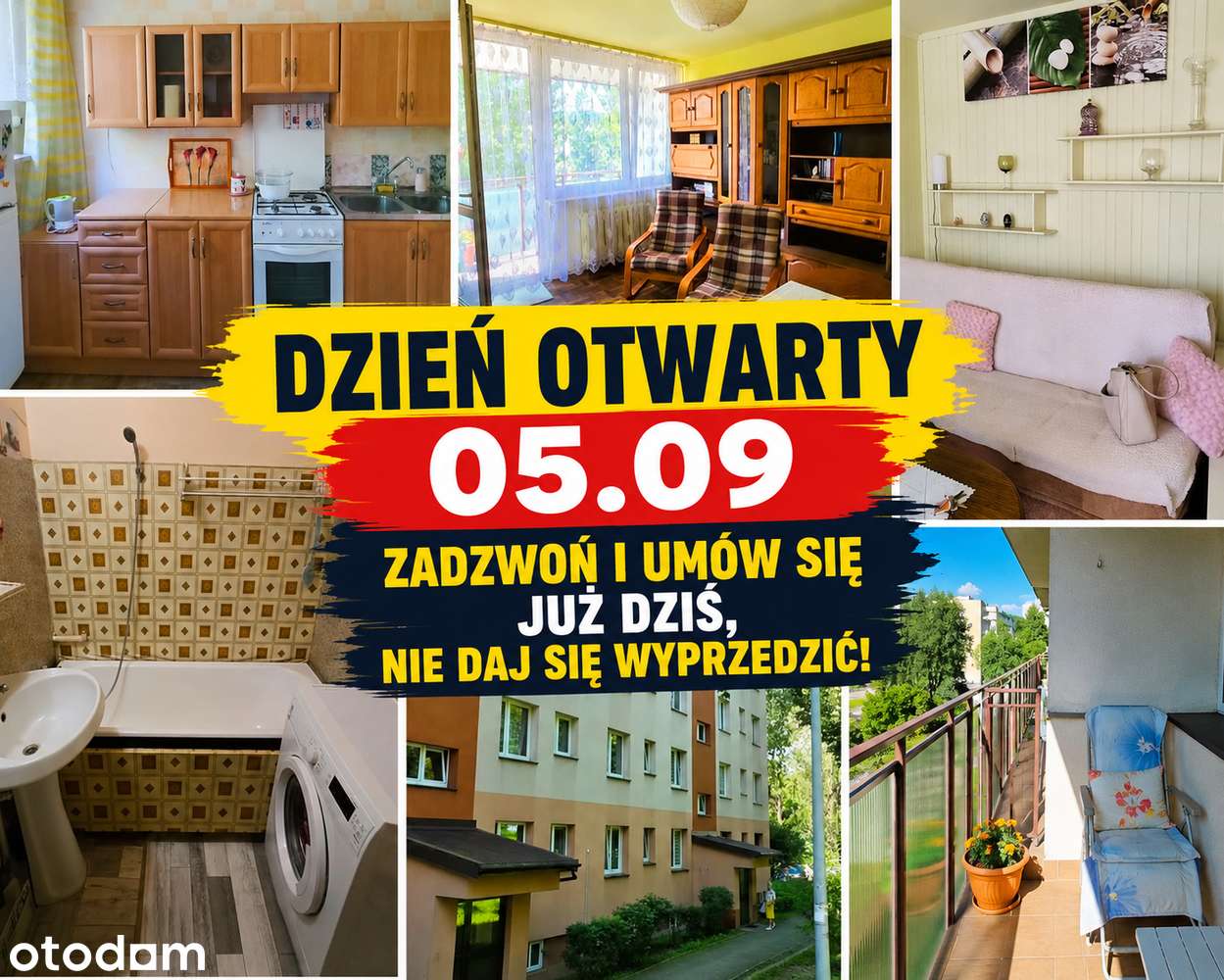 2 pokoje z balkonem | Złote Łany | Mieszkanie z potencjałem