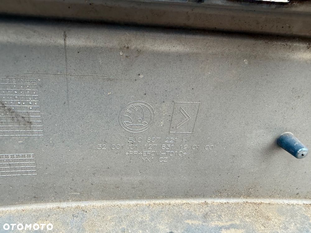 ZDERZAK PRZEDNI PRZÓD SKODA FABIA II 5J0 LIFT RS VRS 2009-2014 5J0807221H
