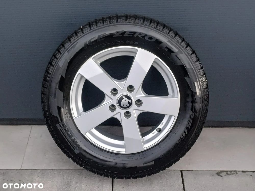 NR 635 Koła Zimowe Alu SKODA Superb, Octavia, VW Passat 215/65/16 Pirelli Ice Zero - 2
