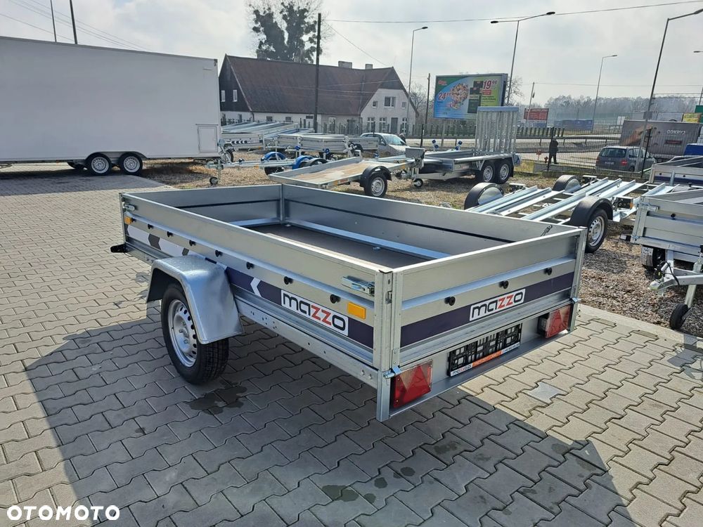 Niewiadów DOSTAWA! Przyczepka lekka wym. 263x132x35, BEG7527U, UCHYLNA jednoosiowa! Burty przód/tył uchylne i demontowalne, kat. B - 3