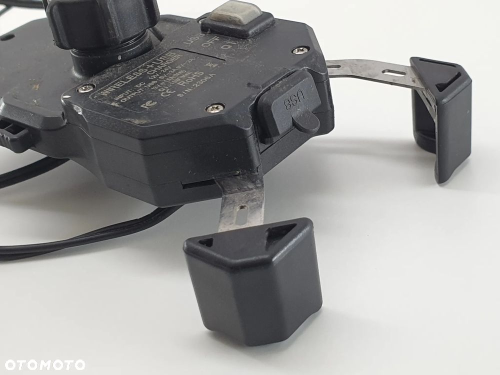 ŁADOWARKA BEZPRZEWODOWA MOTOCYKLOWA UCHWYT TELEFON DUCATI BMW YAMAHA HONDA SUZUKI KAWASAKI - 16