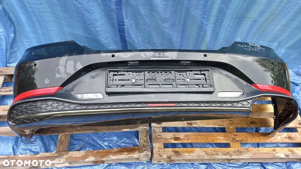 ZDERZAK TYŁ TYLNI GENESIS G70 KOMBI LIFT 2021 2022 POD PDC KAMERA - 1