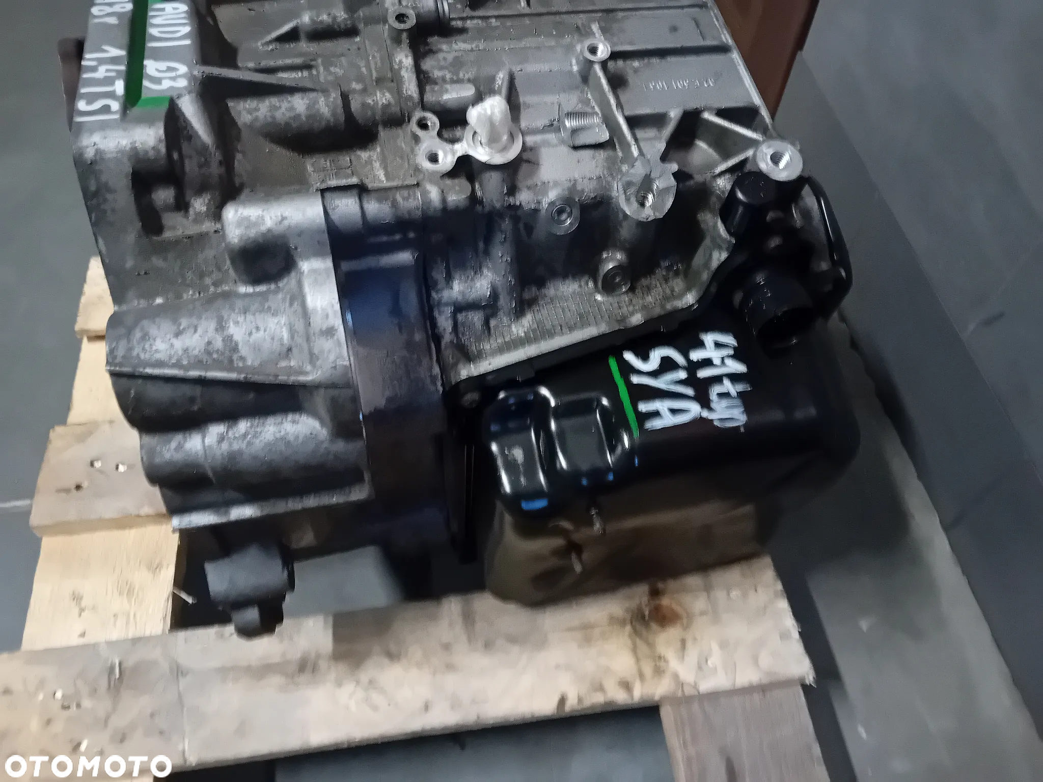 skrzynia biegów automat 1.4 TFSI SYA Audi Q3 2018 41 przebieg 41 tys km uszkodzony uchwyt - 2