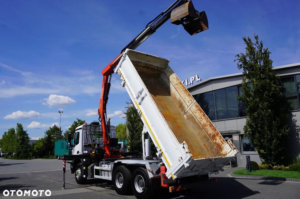 Mercedes-Benz Arocs 2636 / 6x4 / HDS Fassi / Wywrotka 3 str / Bortmatic - 5