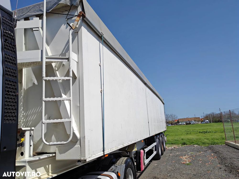 Benalu 80m3, sasiu aluminiu, transport cereale - 5