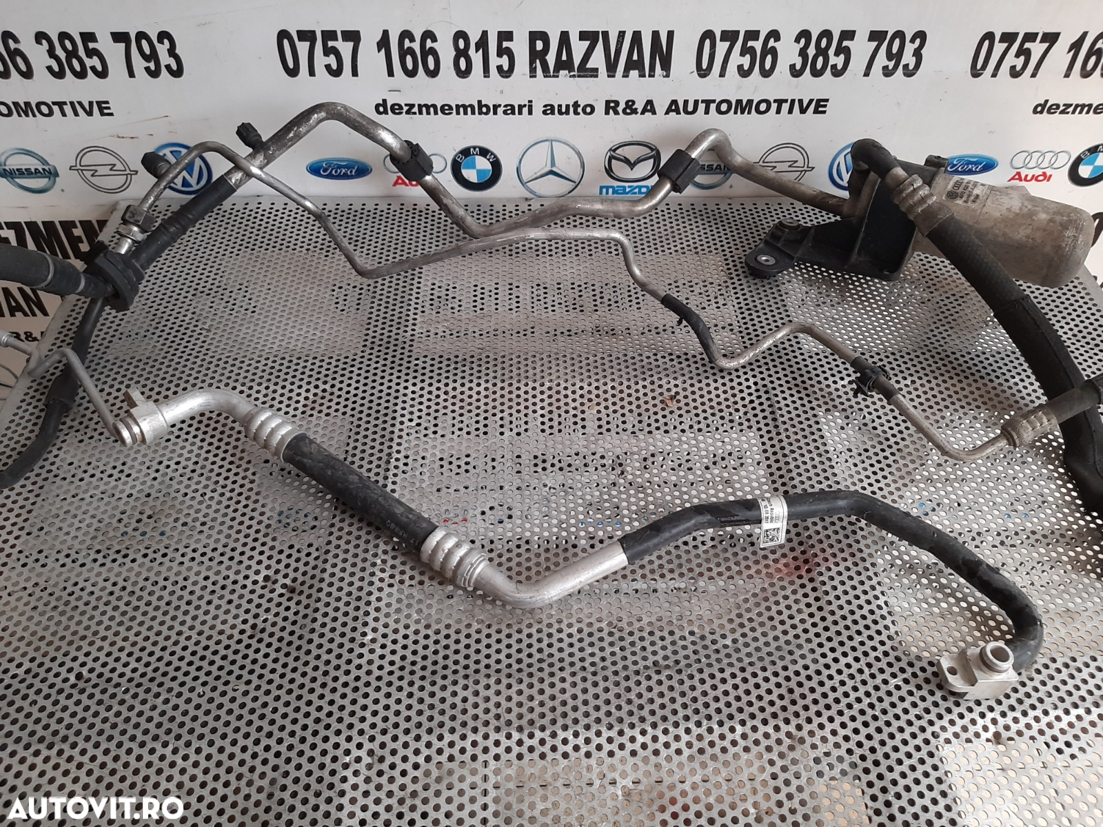 Conducta Furtun Clima Ac Audi A6 4F C6 2.7 3.0 Diesel An 2005-2009 Livram Oriunde In Tara - 6