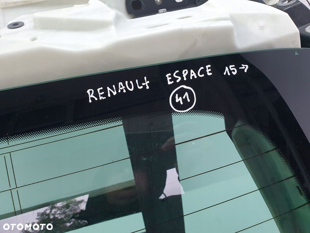 TYLNA KLAPA Renault Espace V 2014-2023 tylnia tył bagażnika - 6