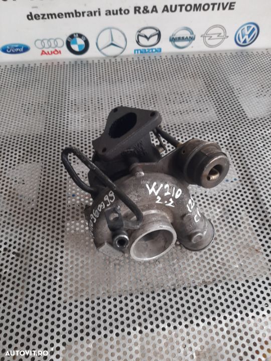 Turbo Turbina Mercedes C Class W202 E Class W210 2.2 Diesel Cod A - 5