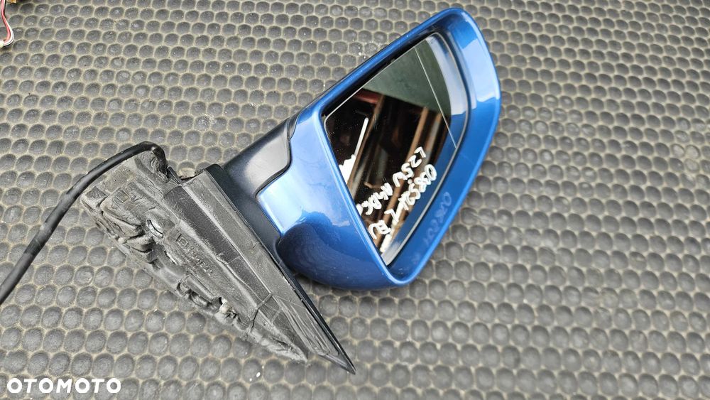 Lusterko Lusterka Zewnętrzne LZ5W Niebieskie Lewe Prawe Audi A4 B6 B7 5 pin Europa - 15