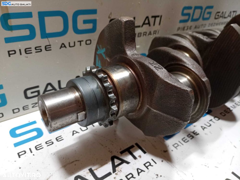 Arbore Cotit Vibrochen 1.1B HFX TU1JP 44KW 60CP Peugeot 206 1998 - 2006 [M7068] - 3