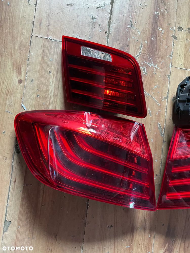 BMW 5 F10 LCI lift lampa lampy tył prawa lewa lampy komplet EU - 2