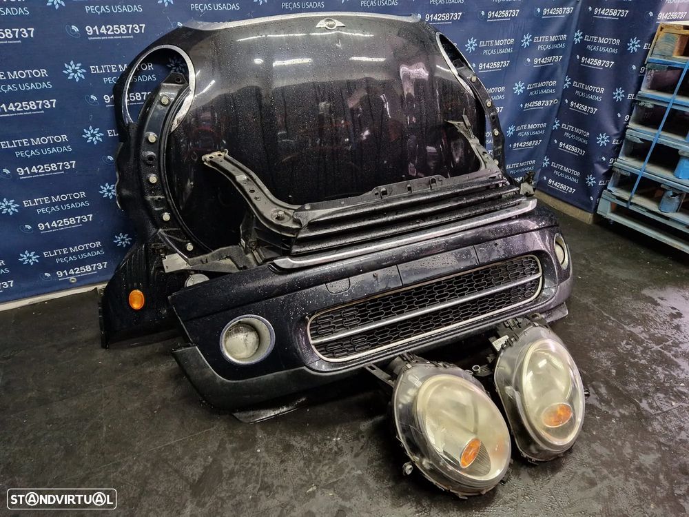 Frente completa usada MINI ONE COOPER R56 R55 R57 1.6 HDI capot parachoques guardalamas oticas radiadores - 1