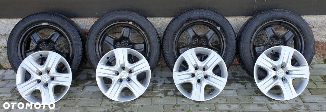 FELGI STRUKTURALNE OPEL 16" 5X110 ET39 - 1