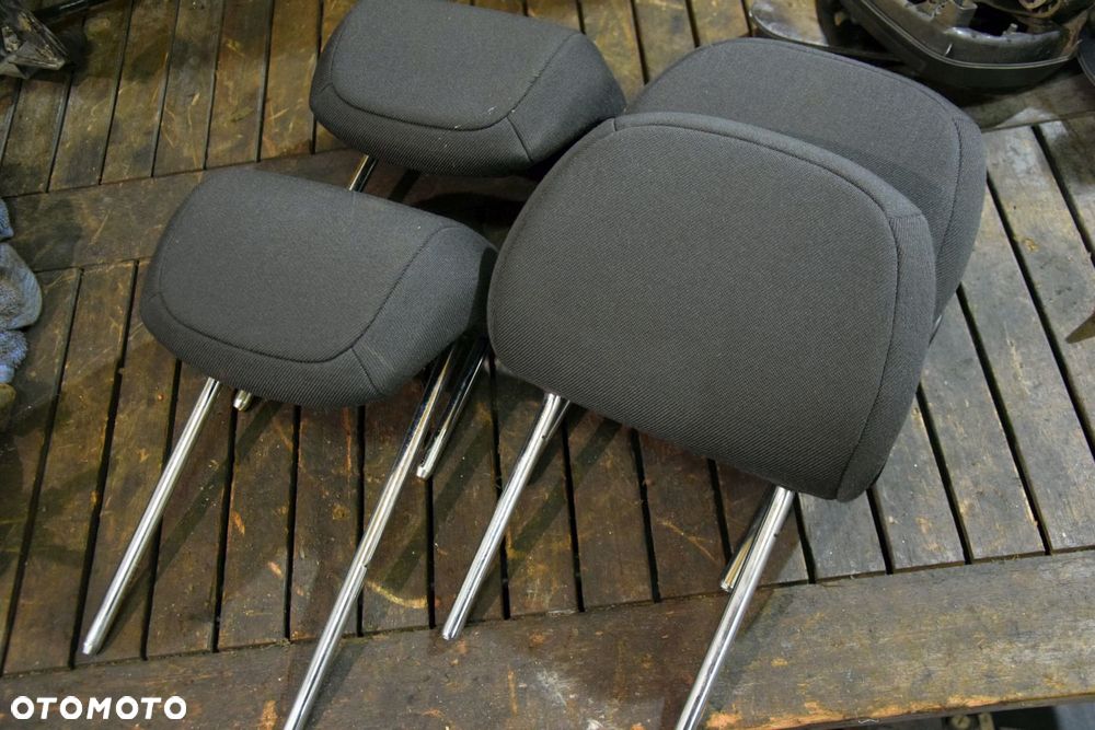 Opel Corsa D Zagłówek przedni / tylny tył szary - 1