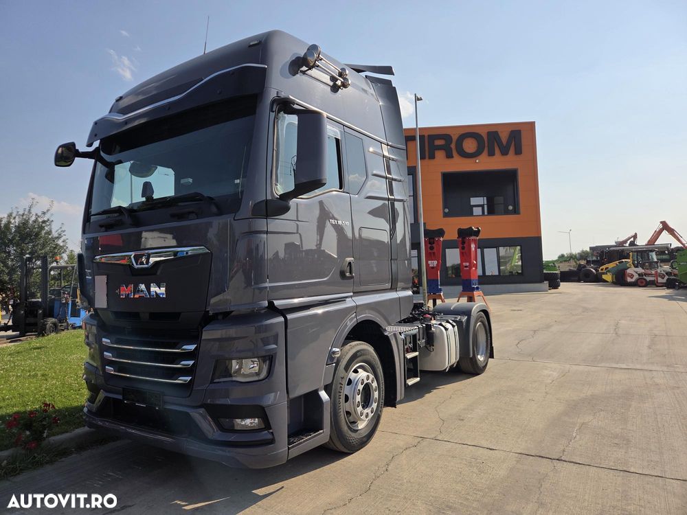 MAN TGX 18.510 4x2, 510 CP Euro 6, 2023, 126.355km, KIT BASCULARE, FULL OPTION-RULATA DOAR IN GERMANIA, Frigider, automata+intarder, rezervor 600l alum, anvelope 90% ok, posibilitate leasing 4 ani, CA NOU-PROMOTIE 66.900 EUR+Tva - 2