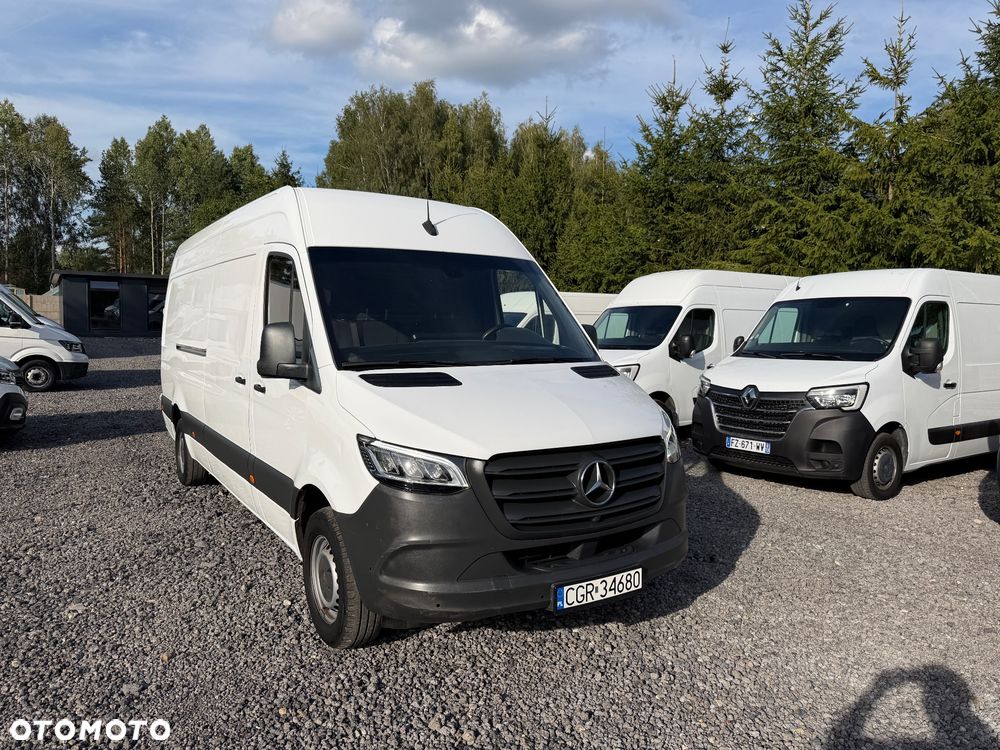 Mercedes-Benz SPRINTER / L4H3 / 2.2D / AUTOMAT /  NAJBOGATSZA WERSJA / KAMERY 360 / FV23% - 2